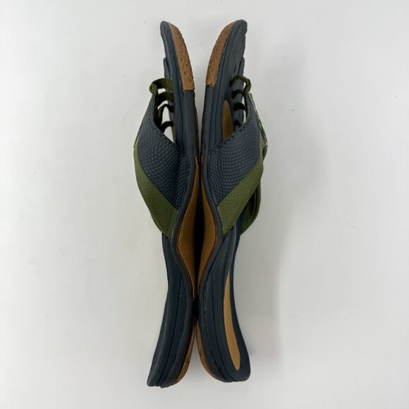 Sazzi Digit Decimal Motion Sandals Unisex Men 8 / W 9 / EU 40.5 Flip Flops RARE - Picture 6 of 9